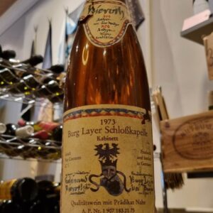 1973 - Pieroth, Burg Layer, Schlosskapelle - Kabinett - Nahe -Germany