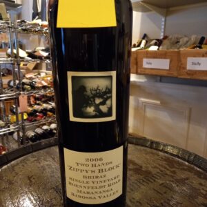 2006 Two Hands Wines Zippy's Block Shiraz, Barossa Valley, Australia, Double Magnum