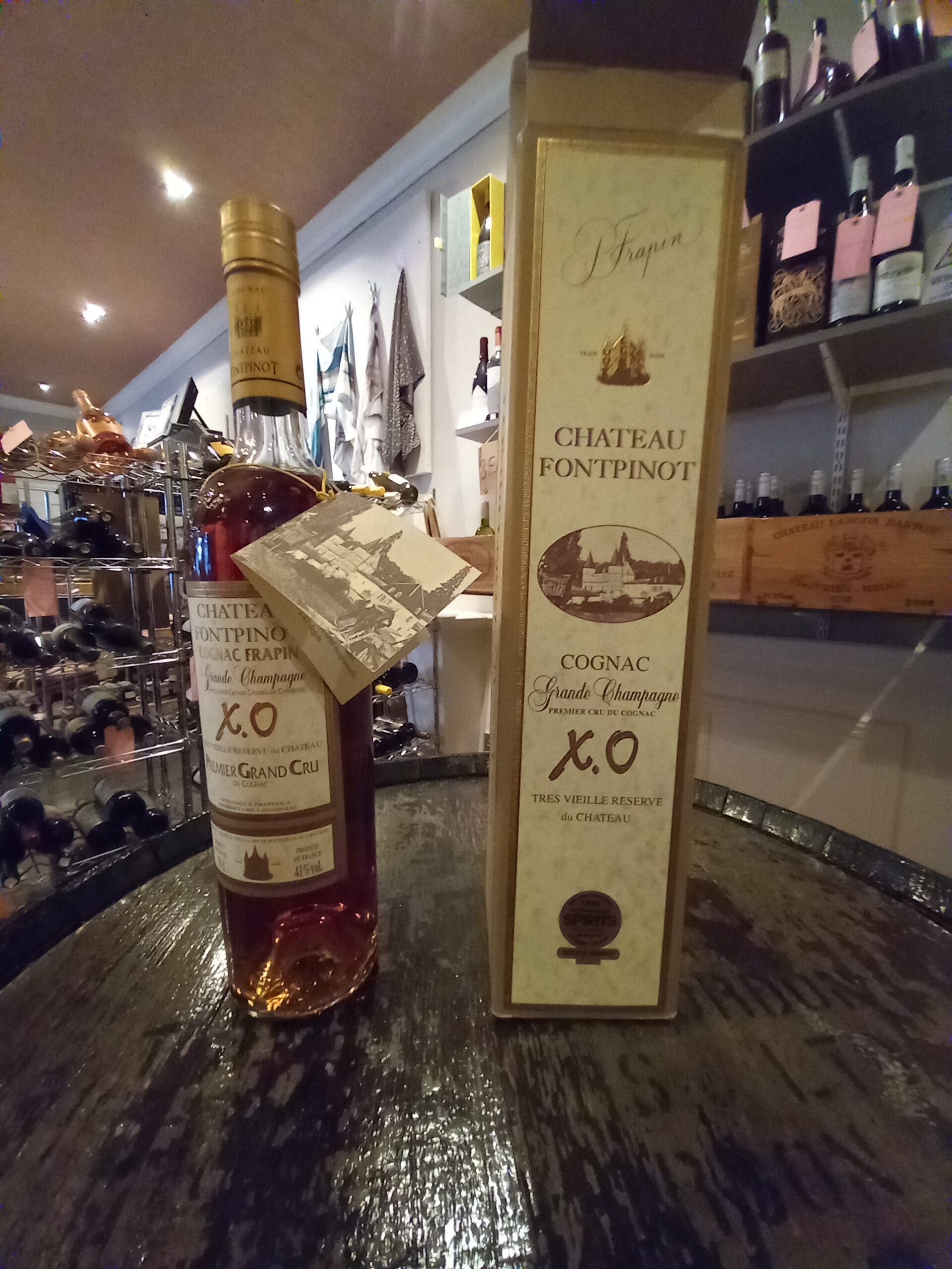 Frapin Chateau de Fontpinot X.O. Grande Champagne Cognac, France