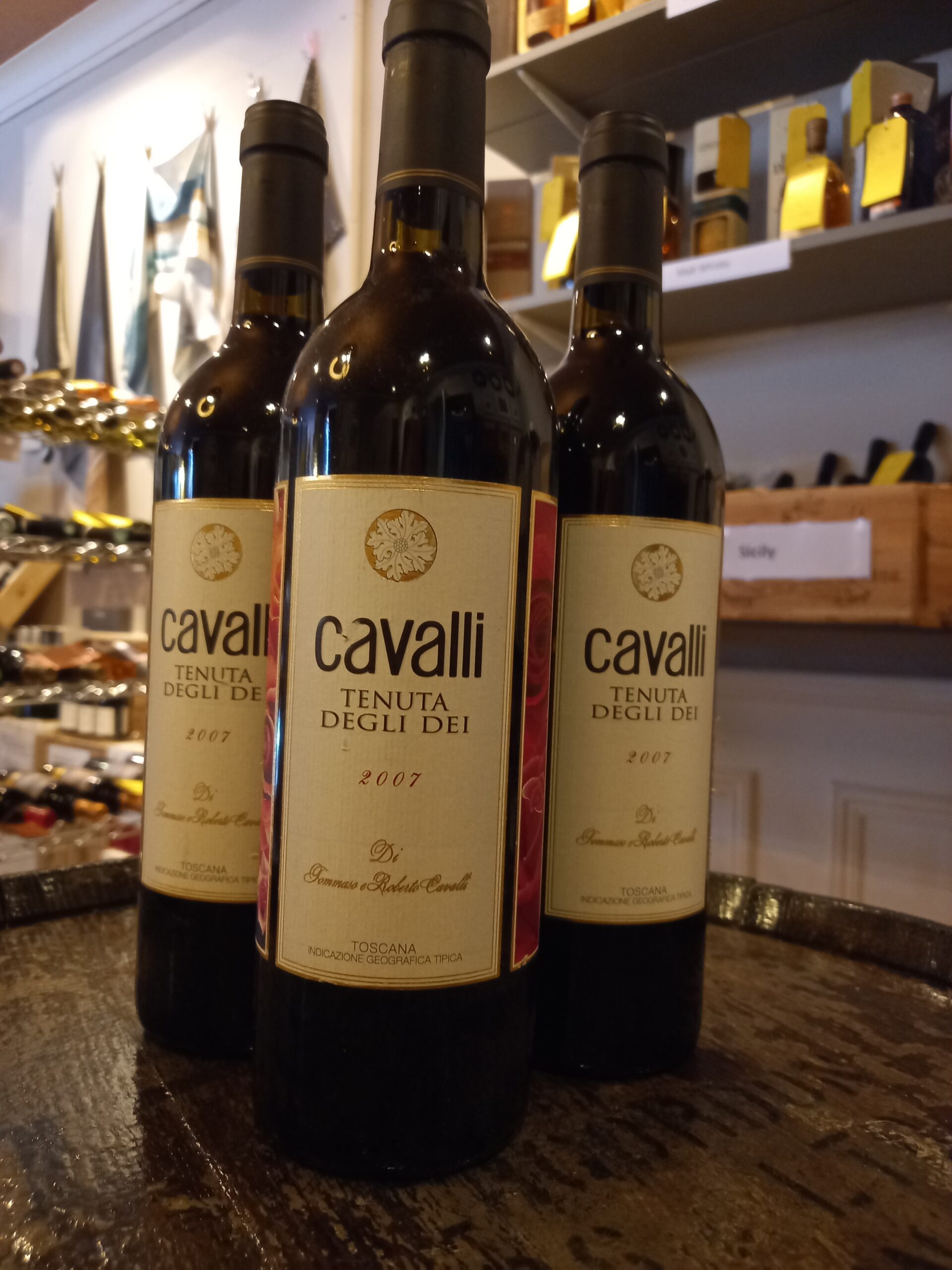 2007 Cavalli Tenuta degli Dei Toscana IGT, Tuscany, Italy, Case of 3