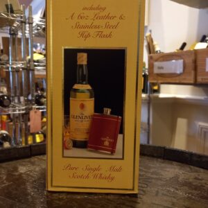 Glenlivet 12 year old 1980's Bottling, Plus 6oz Hip Flask and Original Boxes