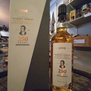 1998 The Arran Malt Distillery The Official Robert Burns 250 Years Anniversary Edition Single Malt Scotch Whisky, Isle of Arran, Scotland