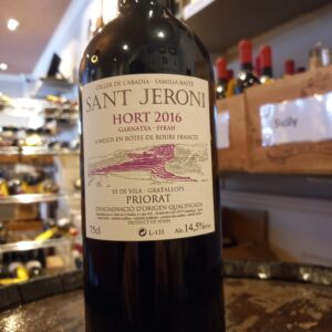 2016 Sant Jeroni Garnatxa de L'Hort, Priorat DOCa, Spain, Case of 6