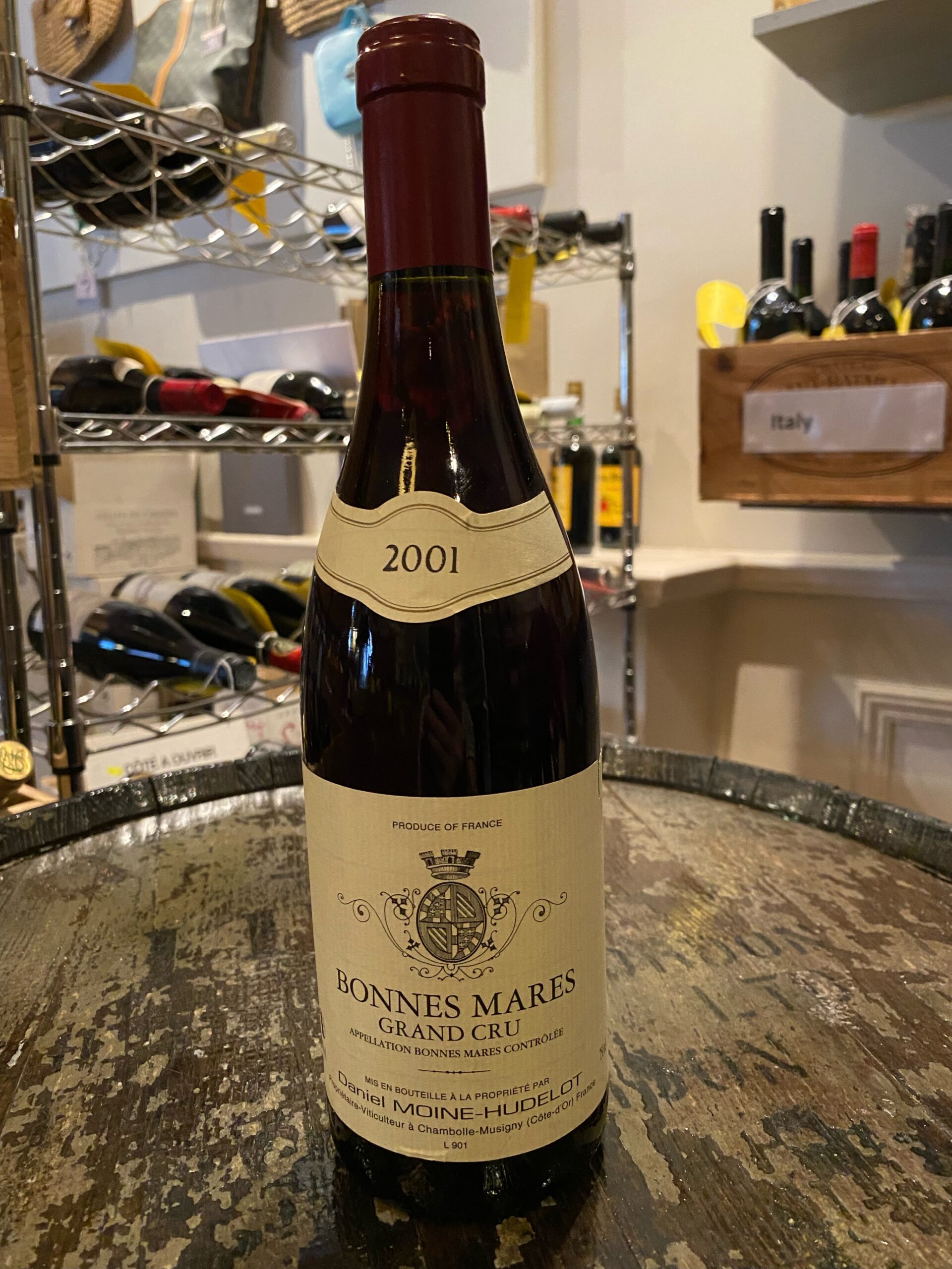2001 Daniel Moine-Hudelot Bonnes-Mares Grand Cru, Cote de Nuits, France