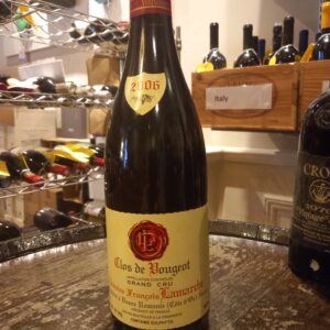 2006 Clos de Vougeot Francois Lamarche