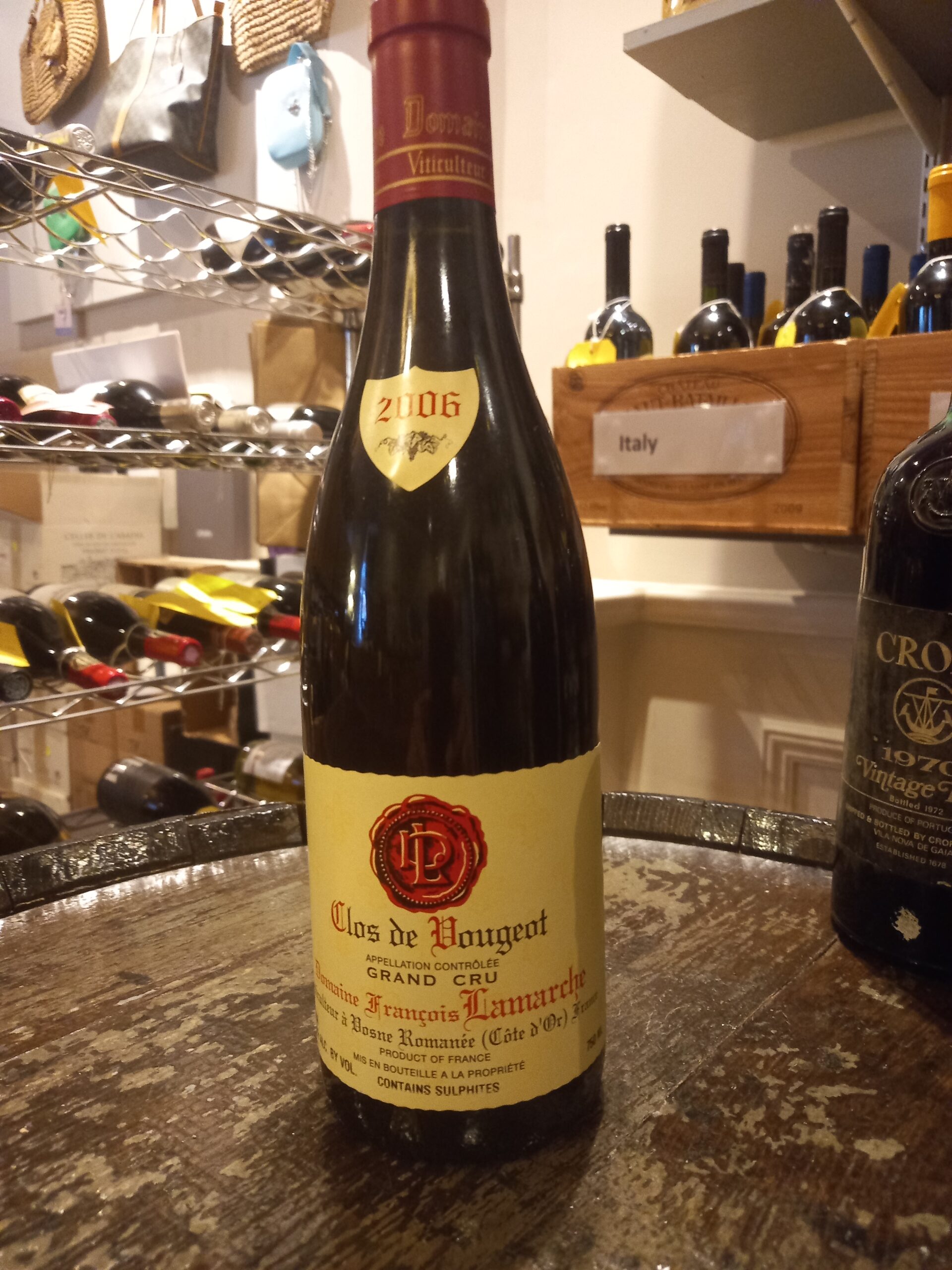 2006 Clos de Vougeot Francois Lamarche