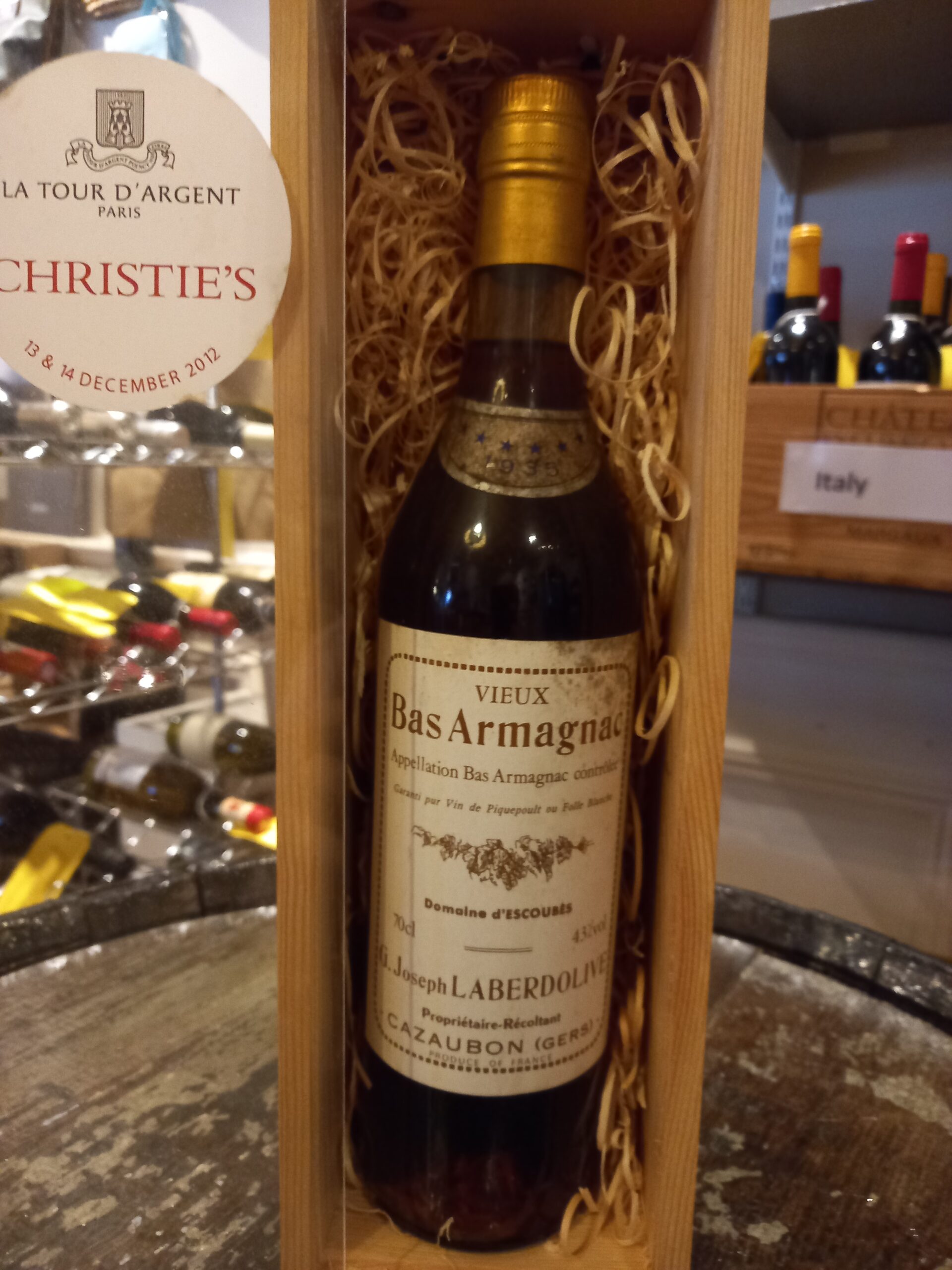 1935 Laberdolive Vintage Bas Armagnac, France