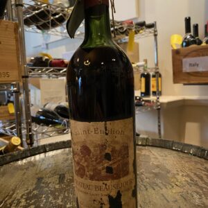 1953 Duffau-Lagarrosse Chateau Beausejour, Saint-Emilion Grand Cru, France