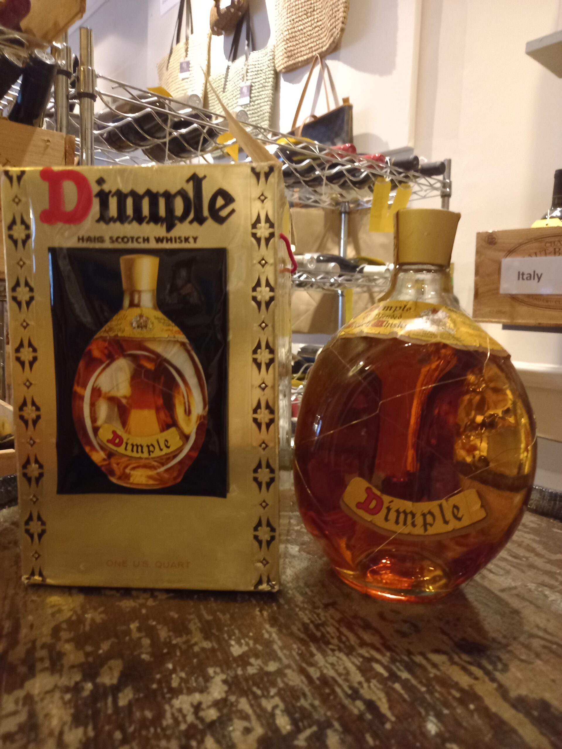 Haig's Dimple 1 Quart 1960s