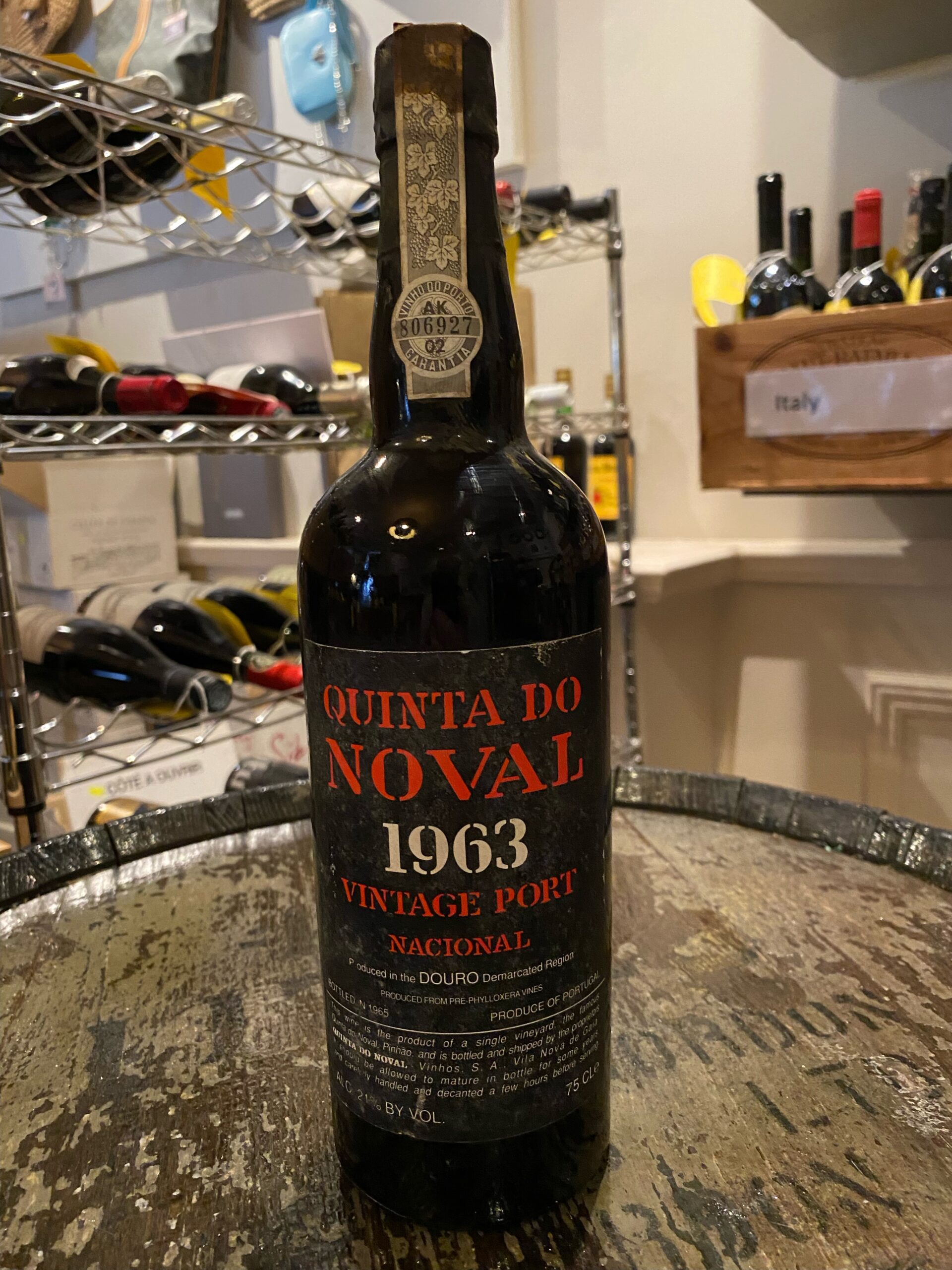 1963 Quinta do Noval Nacional Vintage Port, Portugal
