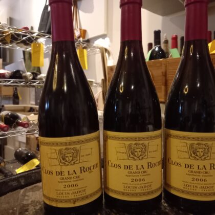 2006 Louis Jadot Clos de la Roche Grand Cru, Cote de Nuits, France, Case of 3 Bottles