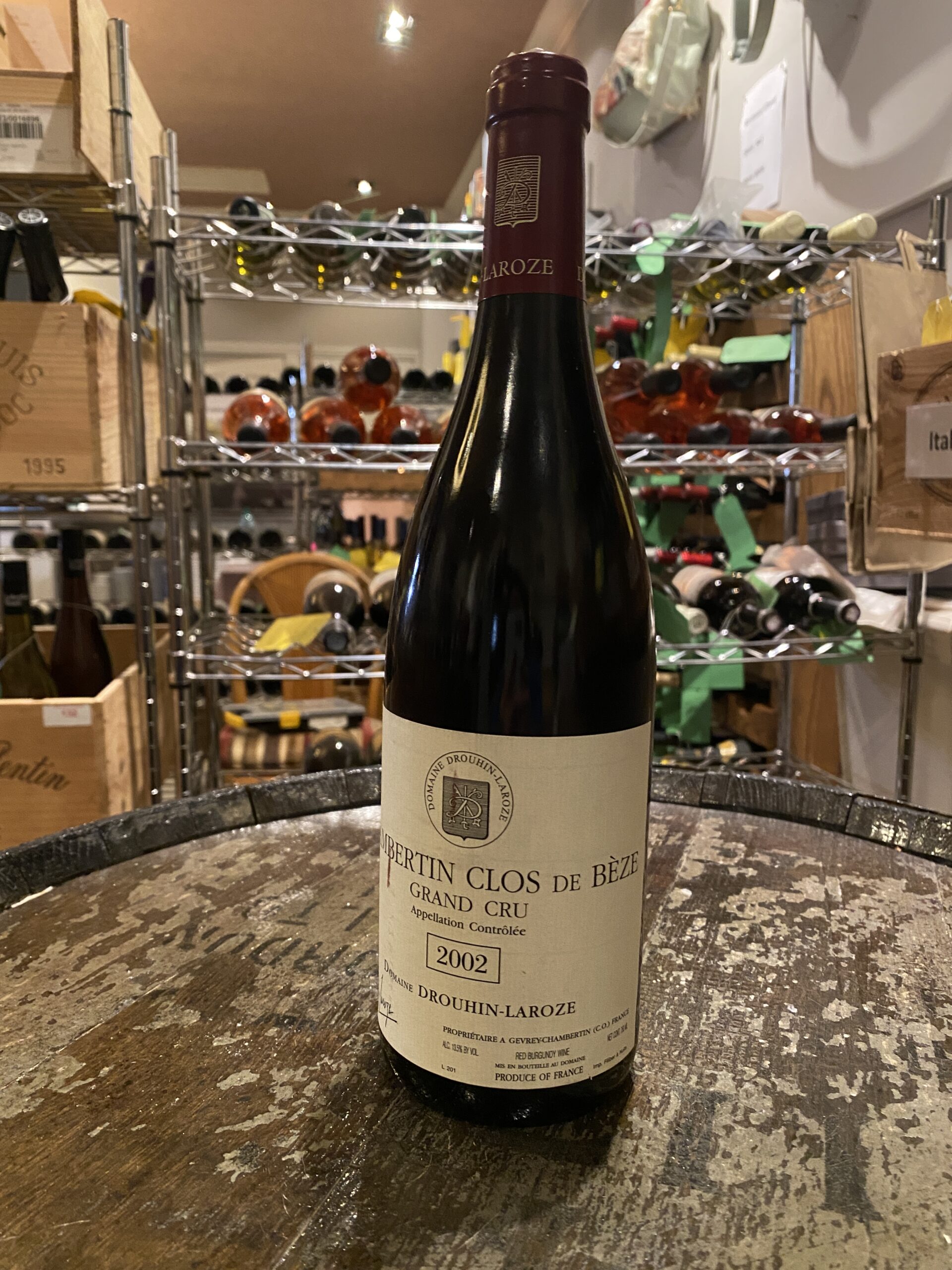 2002 Domaine Drouhin-Laroze Chambertin Clos-de-Beze Grand Cru, Cote de Nuits, France