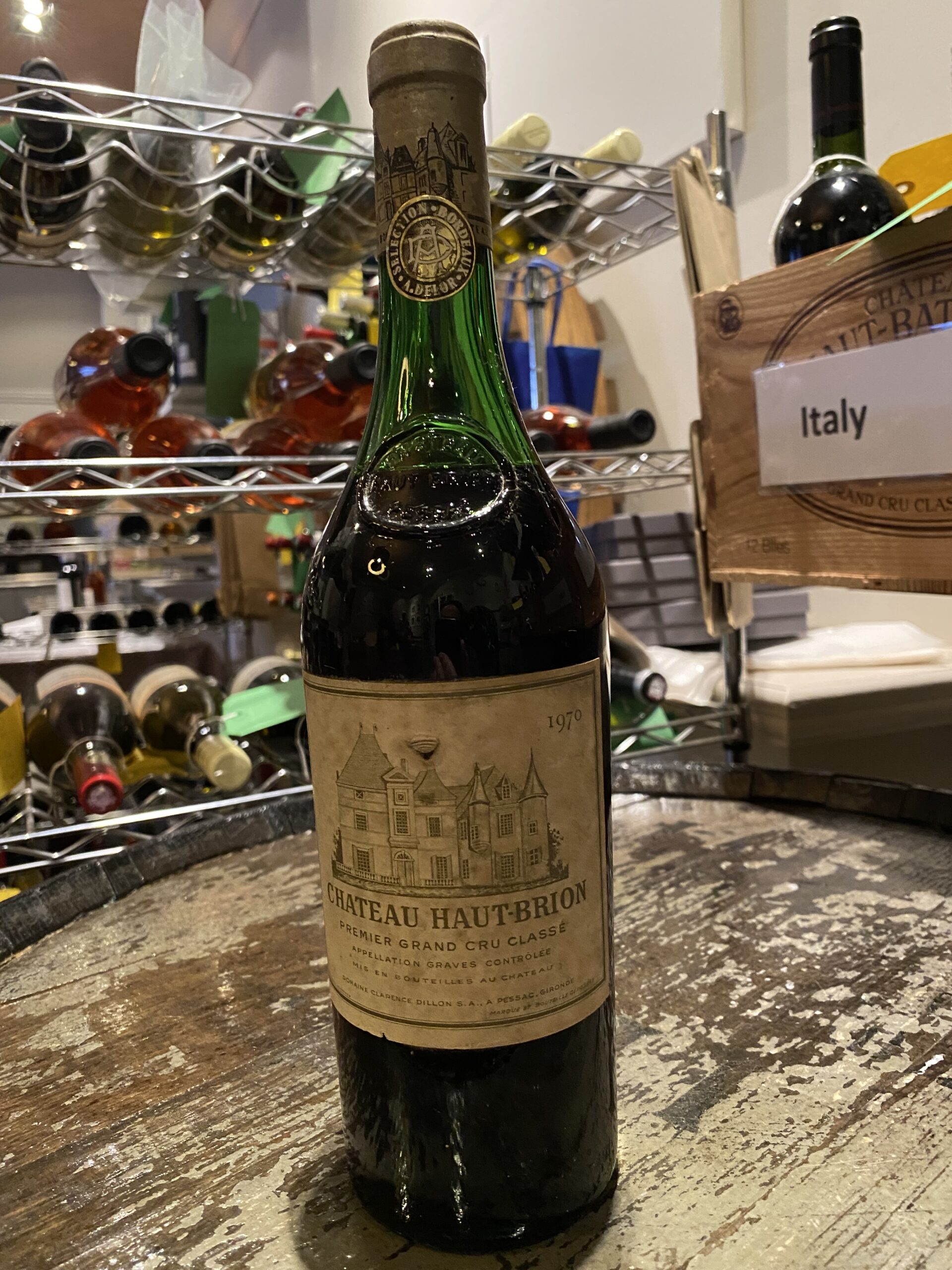 1970 Chateau Haut-Brion, Pessac-Leognan, France
