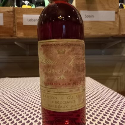 1957 Chateau d'Yquem, Sauternes, France