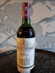 1961 Chateau Lascombes, Margaux, France