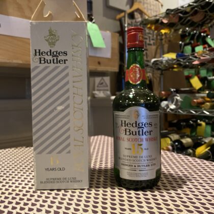 Hedges & Butler 15 Year Old Royal Scotch Whisky, Scotland, 1980's bottling