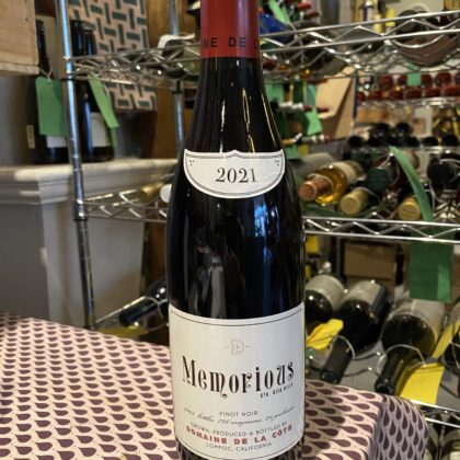 2021 Domaine de la Cote 'Memorious' Pinot Noir, Sta Rita Hills, USA