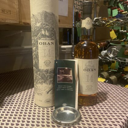 OBAN 14 YEAR OLD, HIGHLAND SINGLE MALT WHISKY, 43% VOL, Old Style Early 2000's bottling