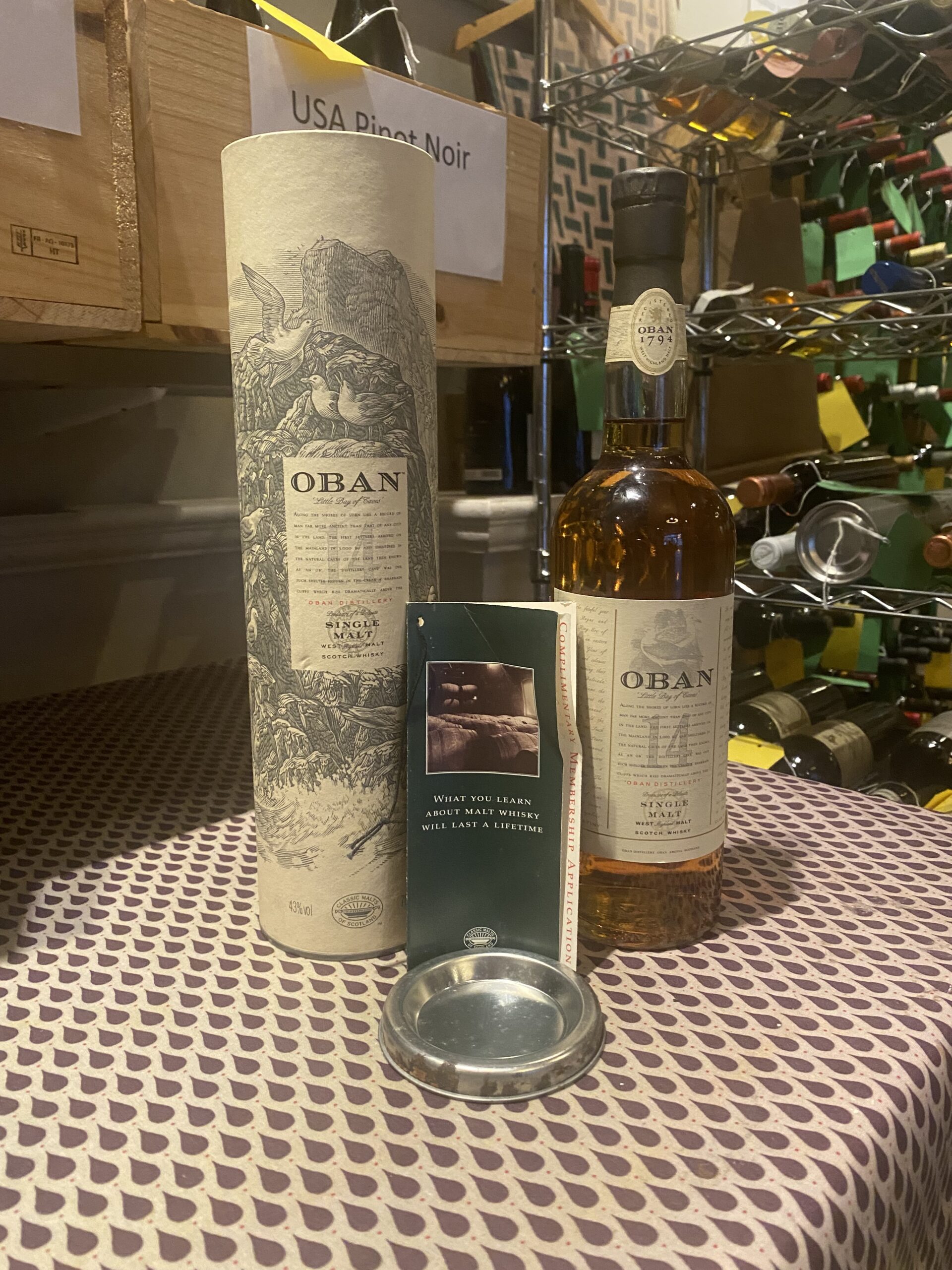 OBAN 14 YEAR OLD, HIGHLAND SINGLE MALT WHISKY, 43% VOL, Old Style Early 2000's bottling