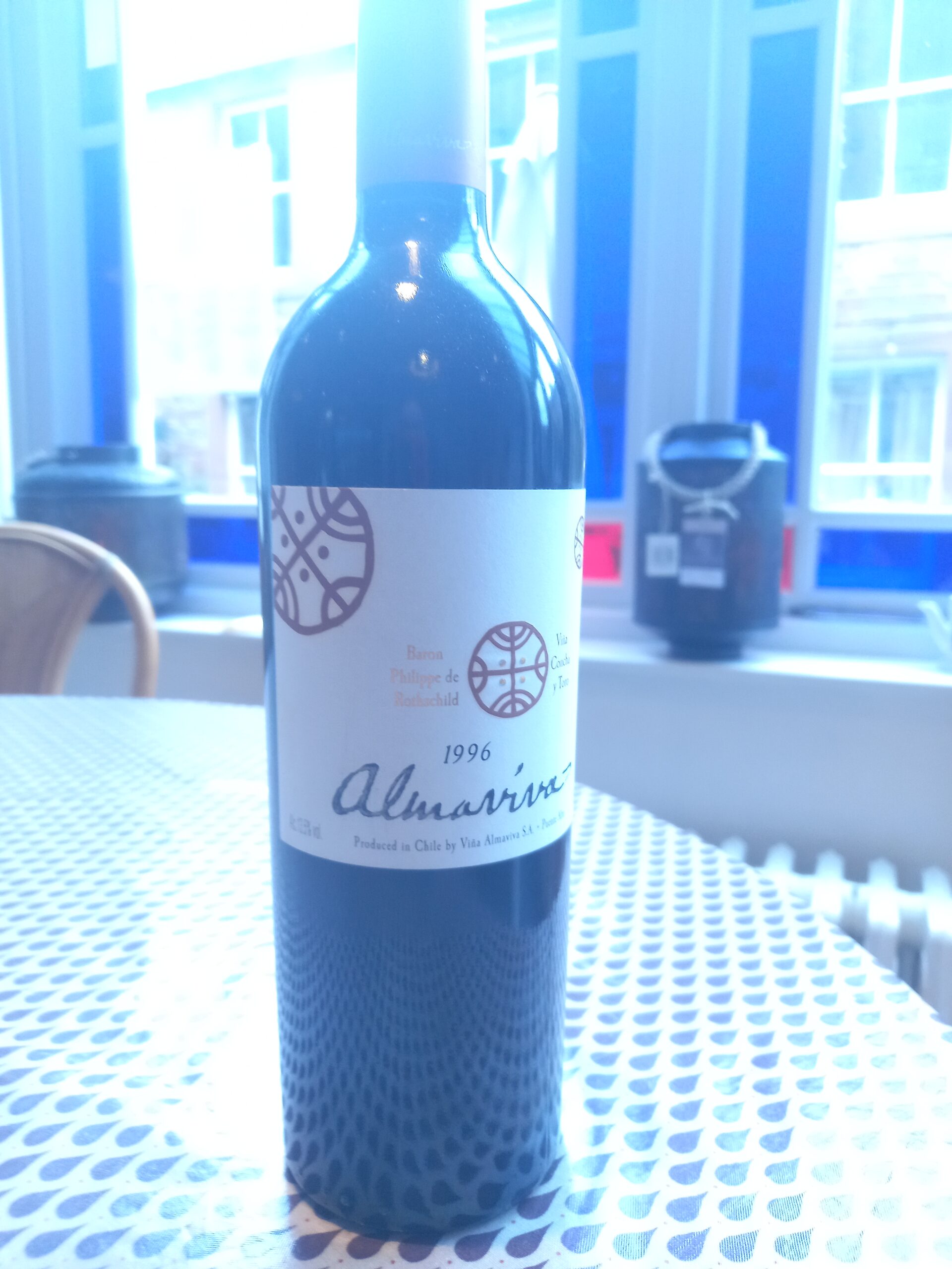 1996 Vina Almaviva, Puente Alto, Chile