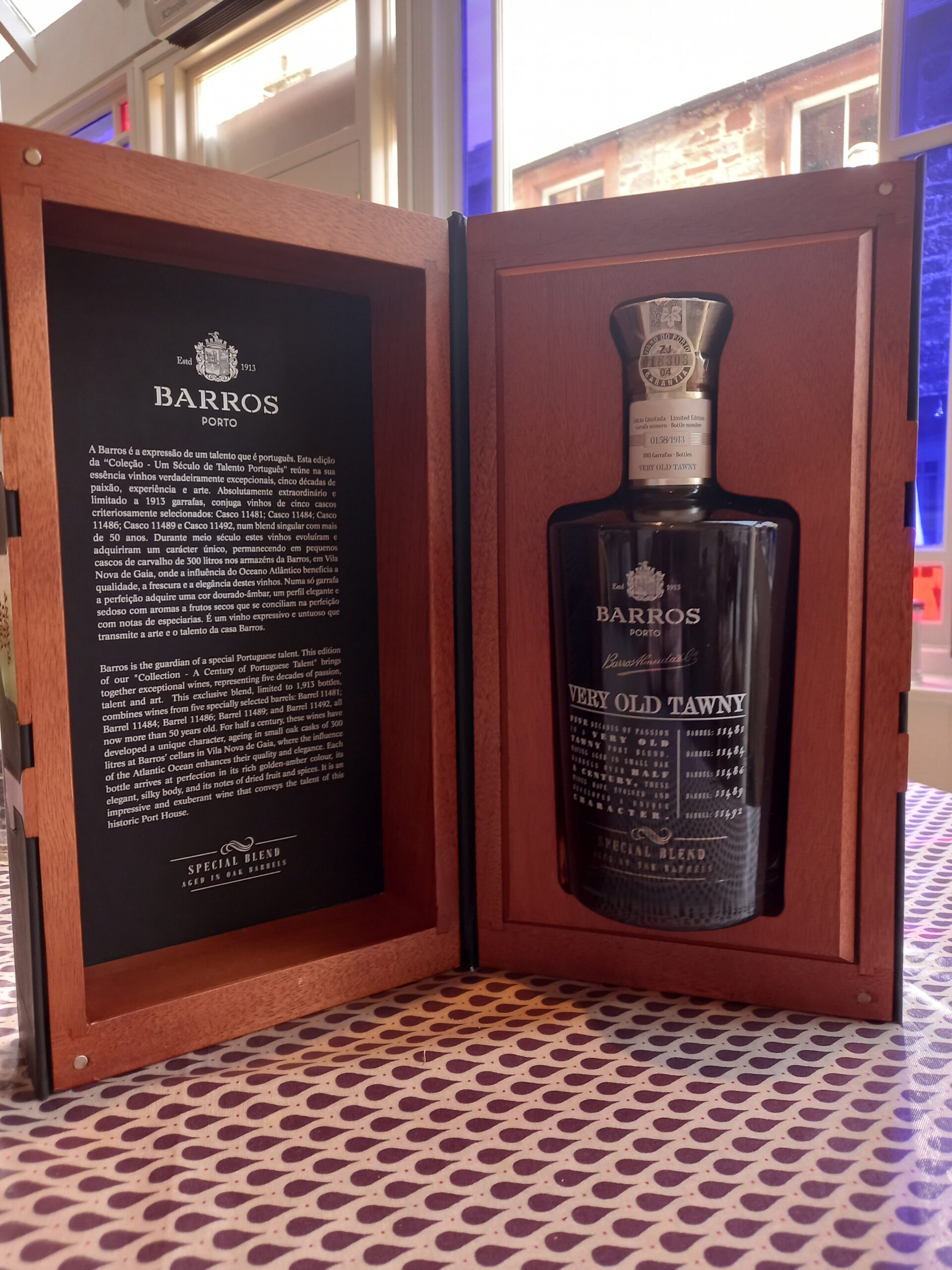 Barros Special Blend, Very Old Tawny Port, Portugal