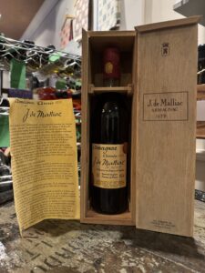 1935 J de Malliac Vintage Armagnac 1935