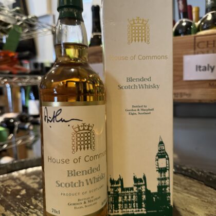 House of Commons-Signed by David Cameron Whisky