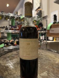 1963 Chateau d'Yquem, Sauternes, France