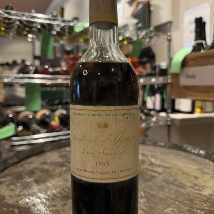 1963 Chateau d'Yquem, Sauternes, France
