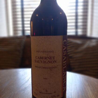 1994 Mireflores Estate, San Fernando, Cabernet Sauvignon