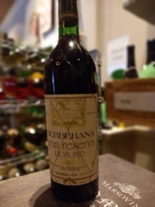 1970 Bodegas Berberana Gran Reserva, Rioja DOCa, Spain