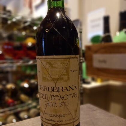 1970 Bodegas Berberana Gran Reserva, Rioja DOCa, Spain