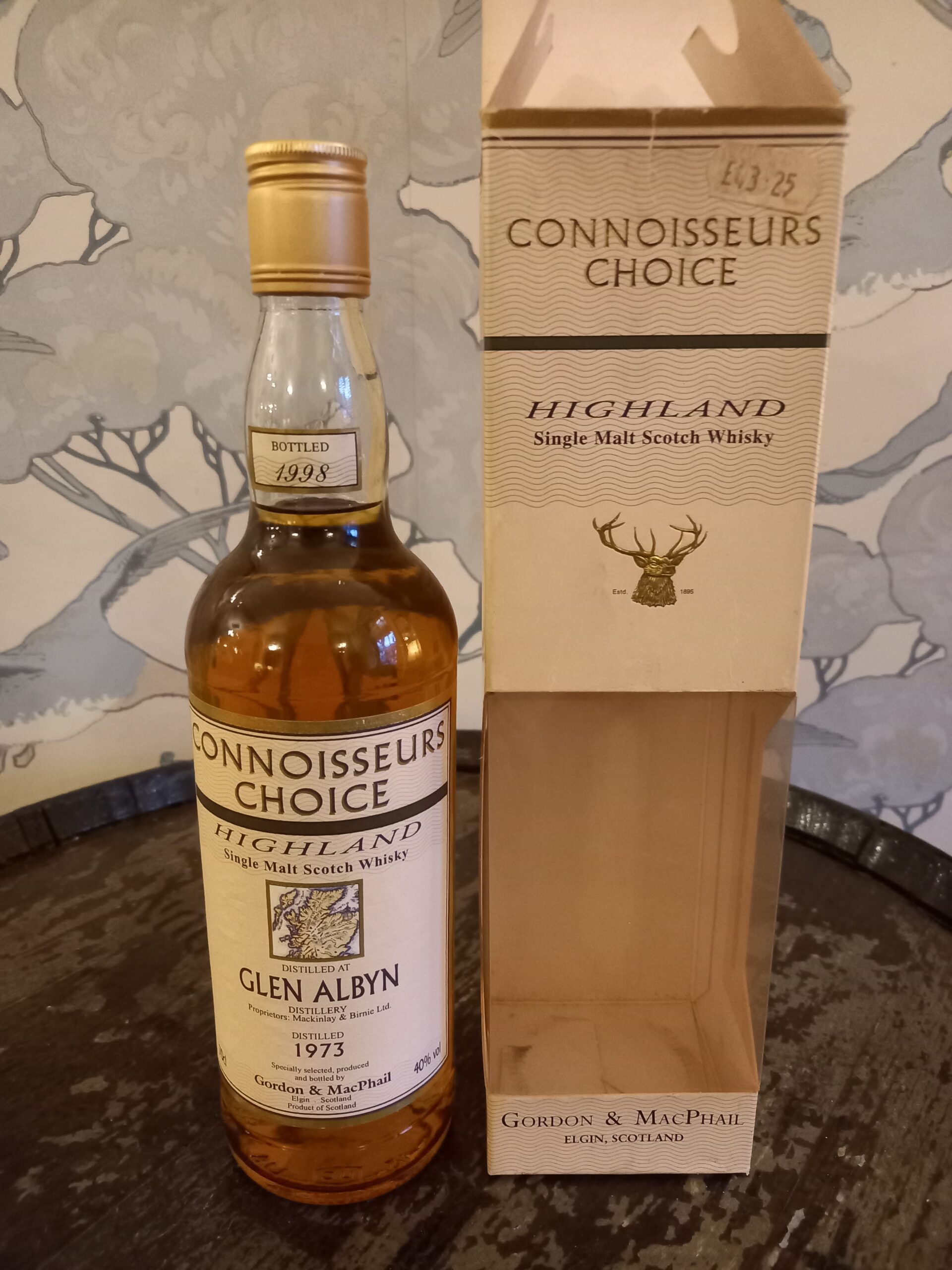 1973 Glen Albyn Bot.1998 Connoisseurs Choice