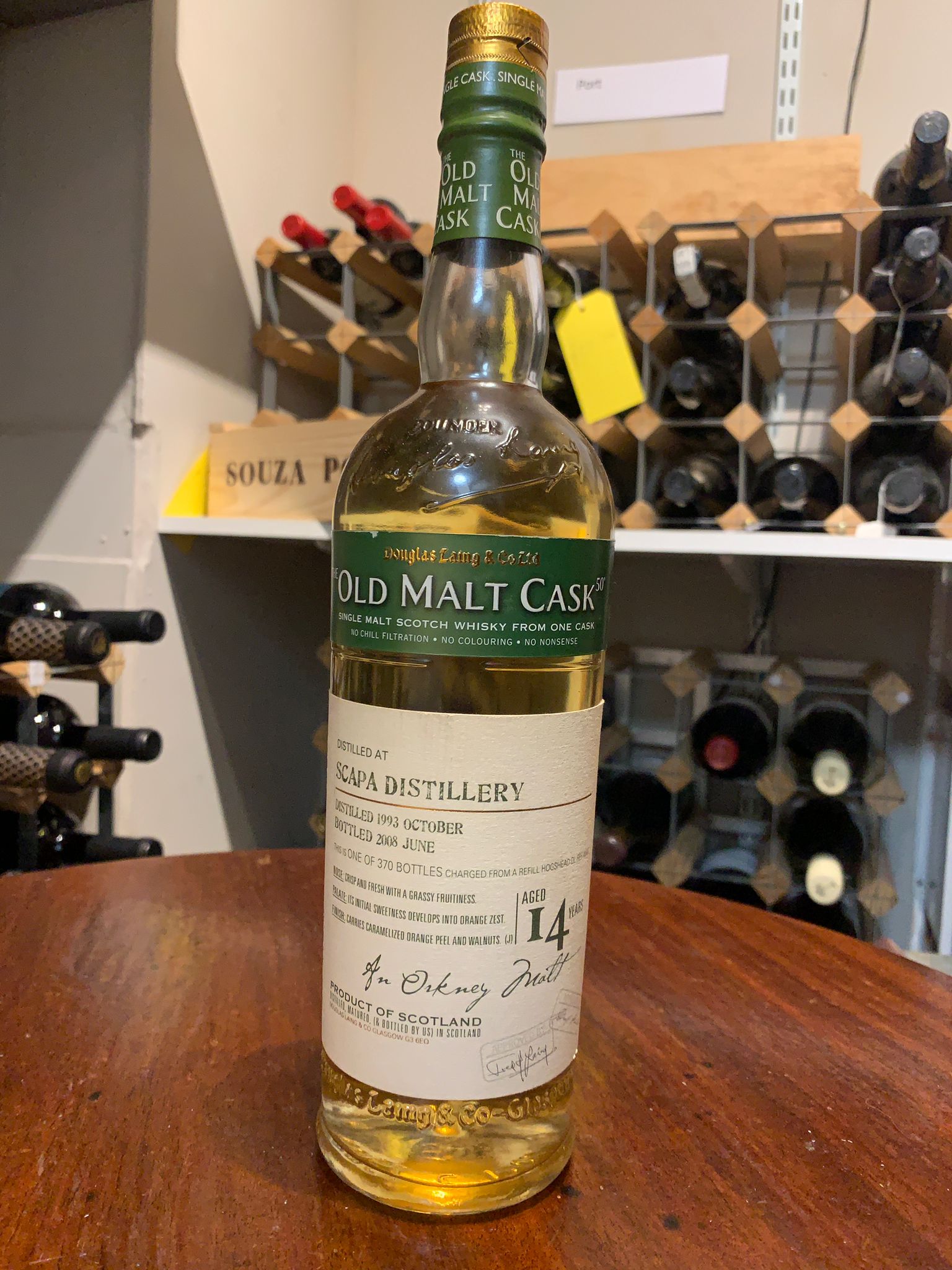Scapa 1993 14 Year Old Single Cask #4440 Douglas Laing Old Malt Cask