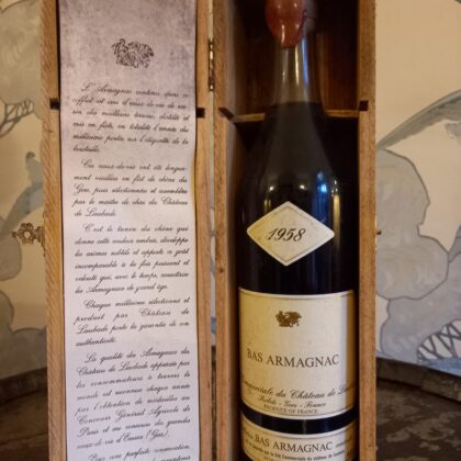 1958 Chateau de Laubade Armagnac, France