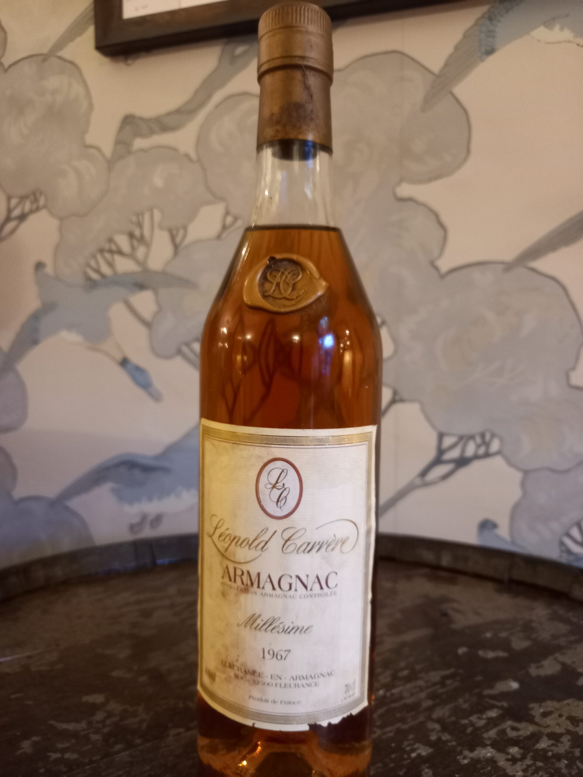 1967 Leopold Carrere Vintage Armagnac, France