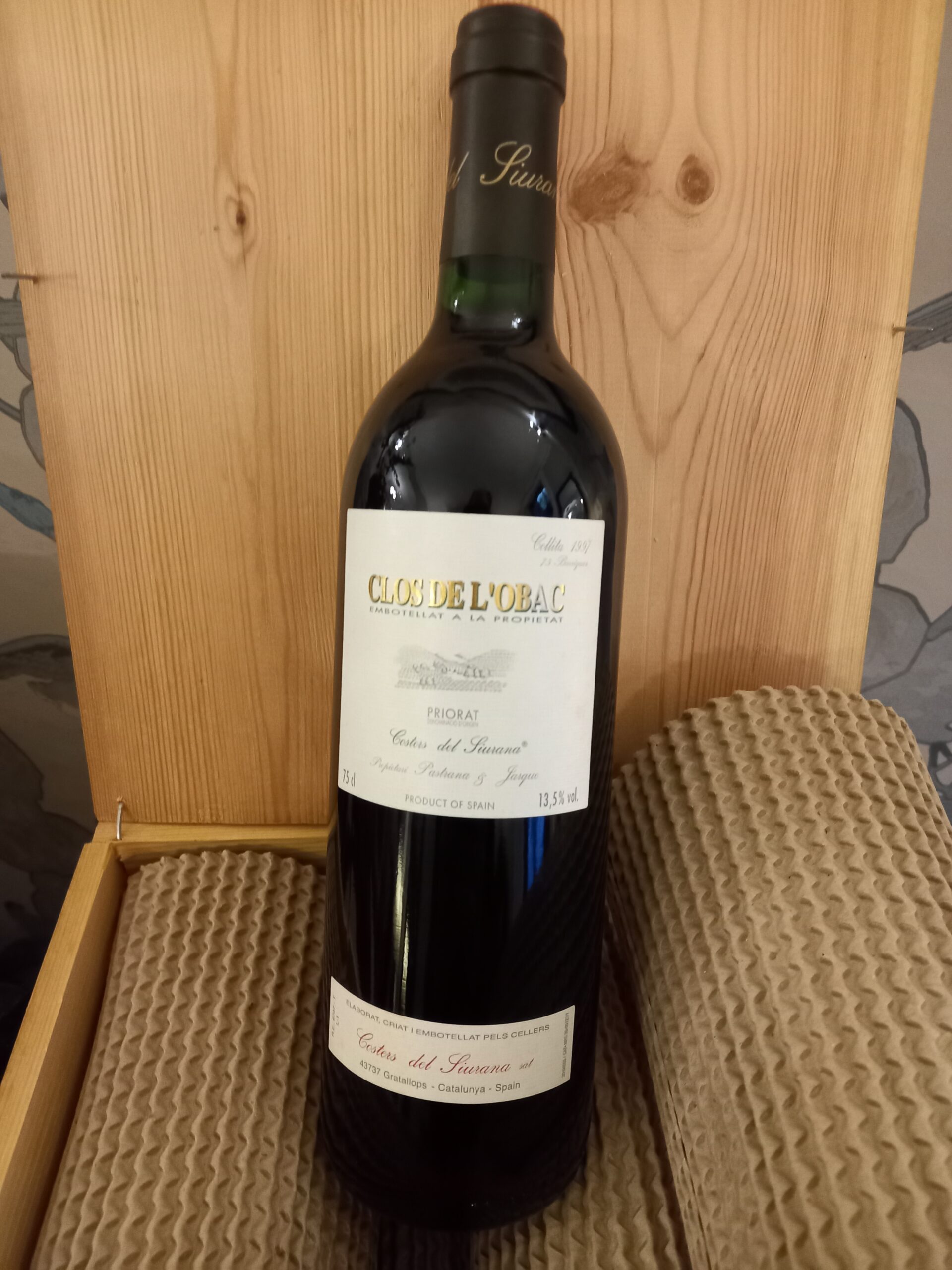 1997 Costers del Siurana Clos de l'Obac, Priorat DOCa, Spain