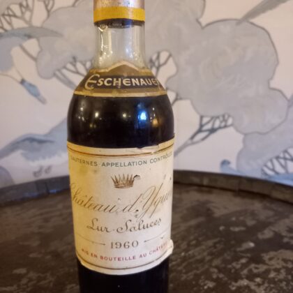 1960 Chateau d'Yquem, Sauternes, France, 37.5cl Bottle
