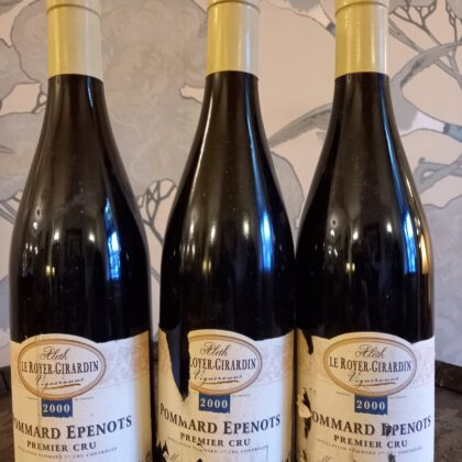 2000 Aleth Girardin Epenots, Pommard Premier Cru, France, 3 Bottles