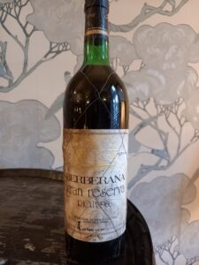 1966 Bodegas Berberana Gran Reserva, Rioja DOCa, Spain