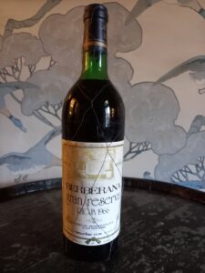 1966 Bodegas Berberana Gran Reserva, Rioja DOCa, Spain