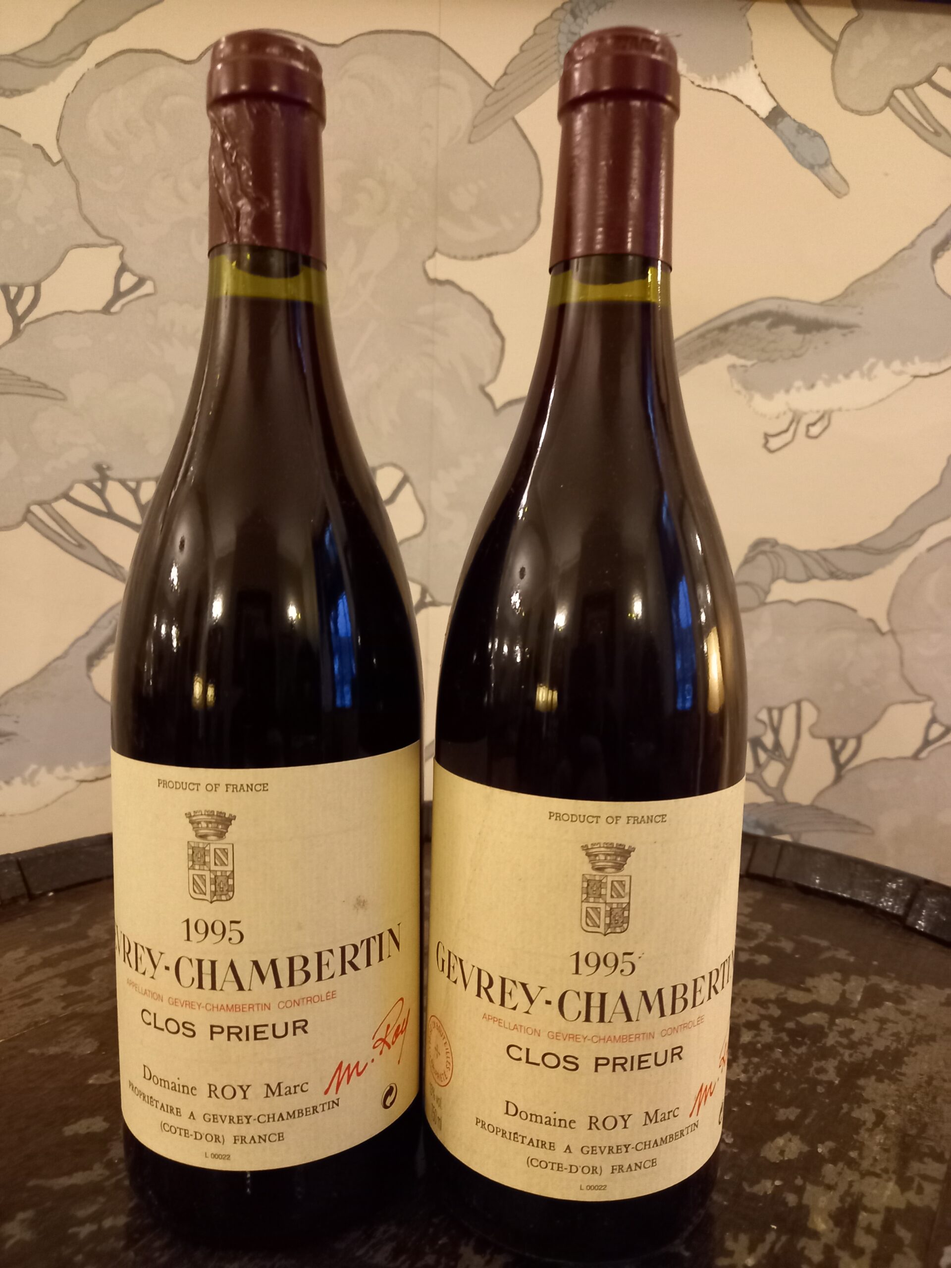 1995 Domaine Marc Roy Clos Prieur, Gevrey-Chambertin Premier Cru, France