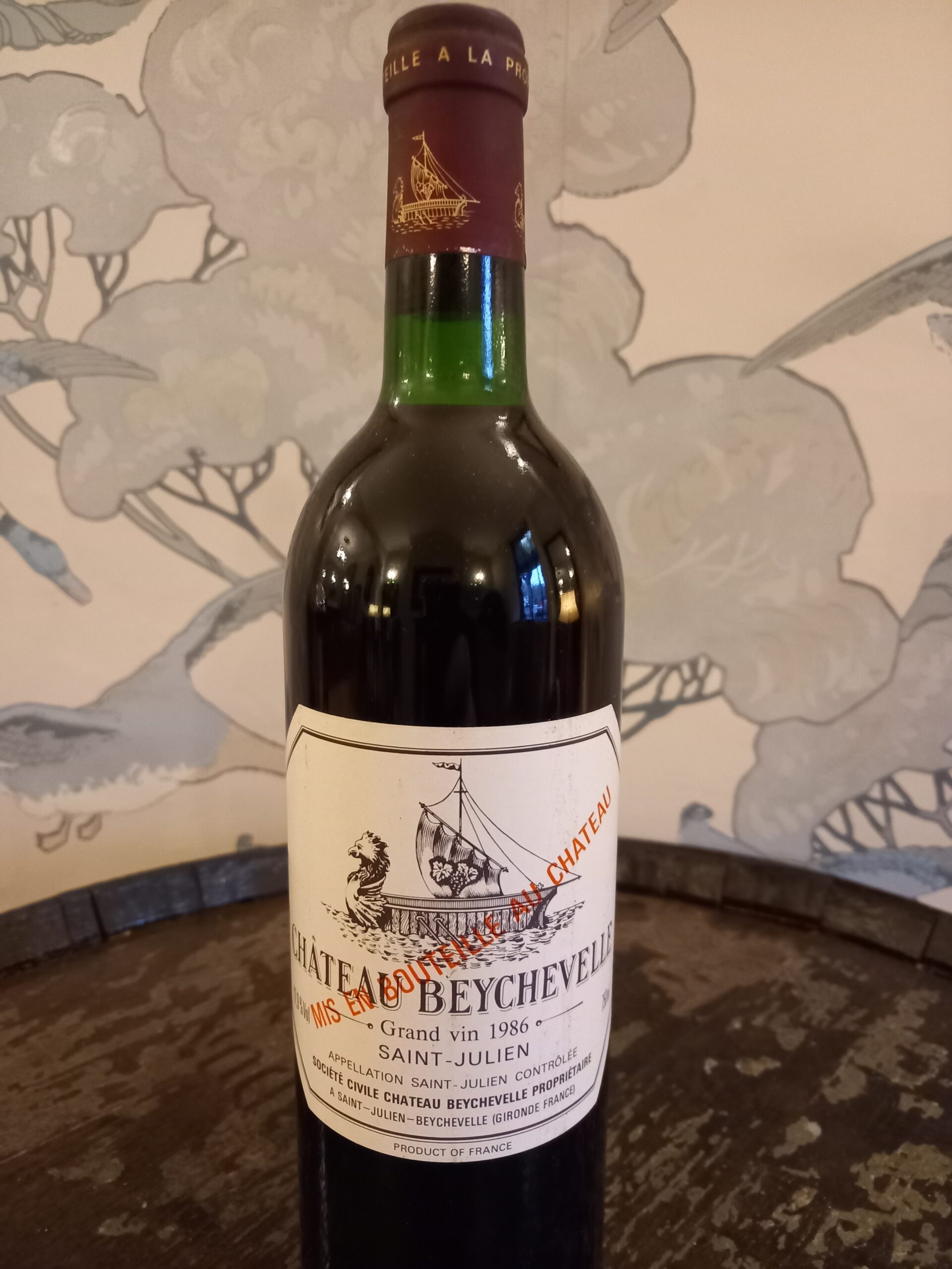 1986 Chateau Beychevelle, Saint-Julien, France