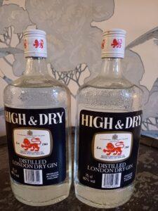 Booth's 'High and Dry' London Dry Gin, England