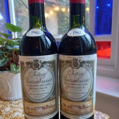 1962 Chateau Rauzan-Gassies, Margaux, France