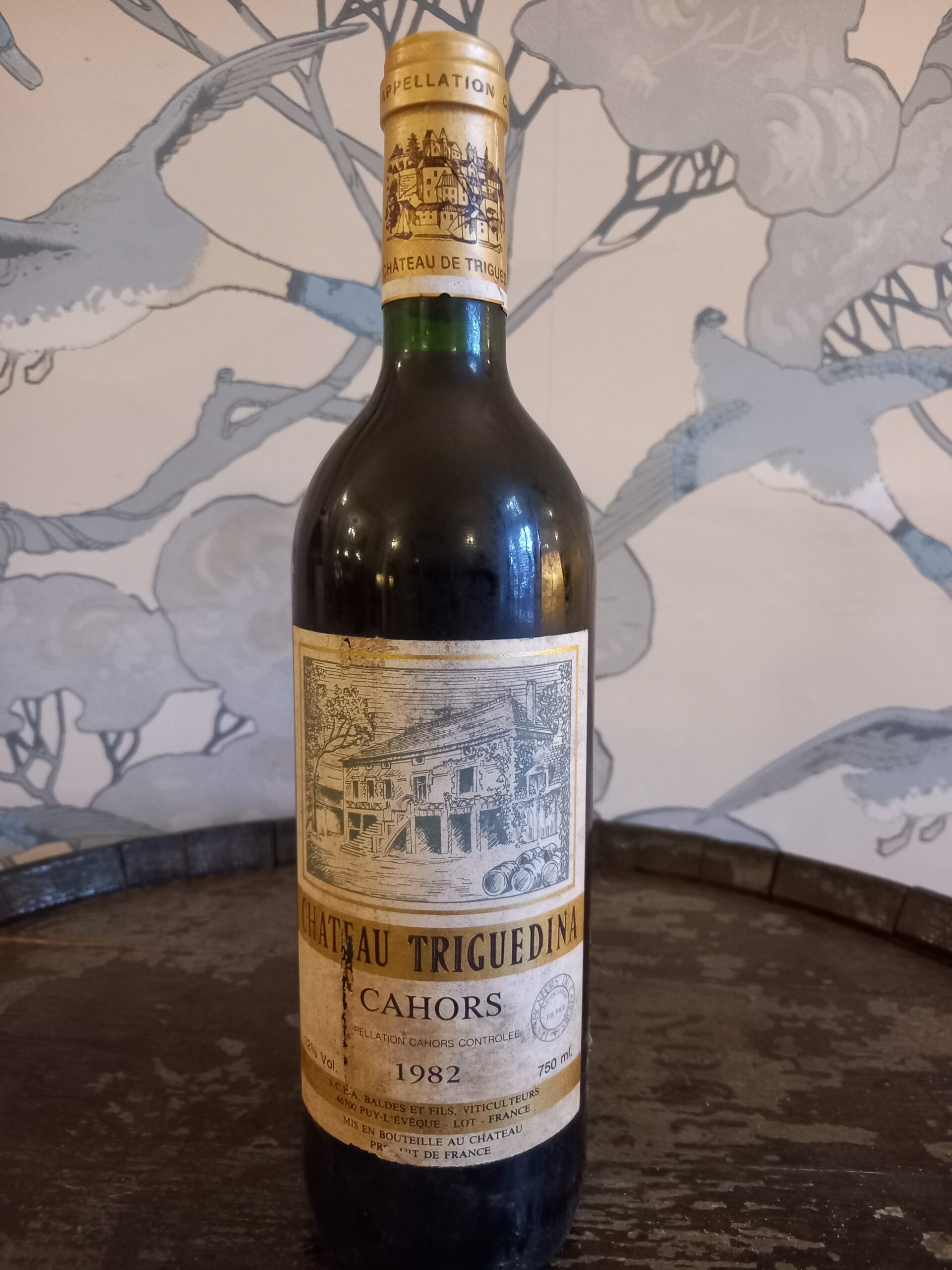 1982 Jean-Luc Baldes et Fils, Chateau Triguedina, Cahors, France