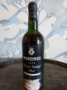 1958 Martinez Vintage Port, Portugal
