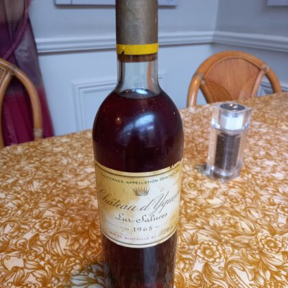 1968 Chateau d'Yquem, Sauternes, France