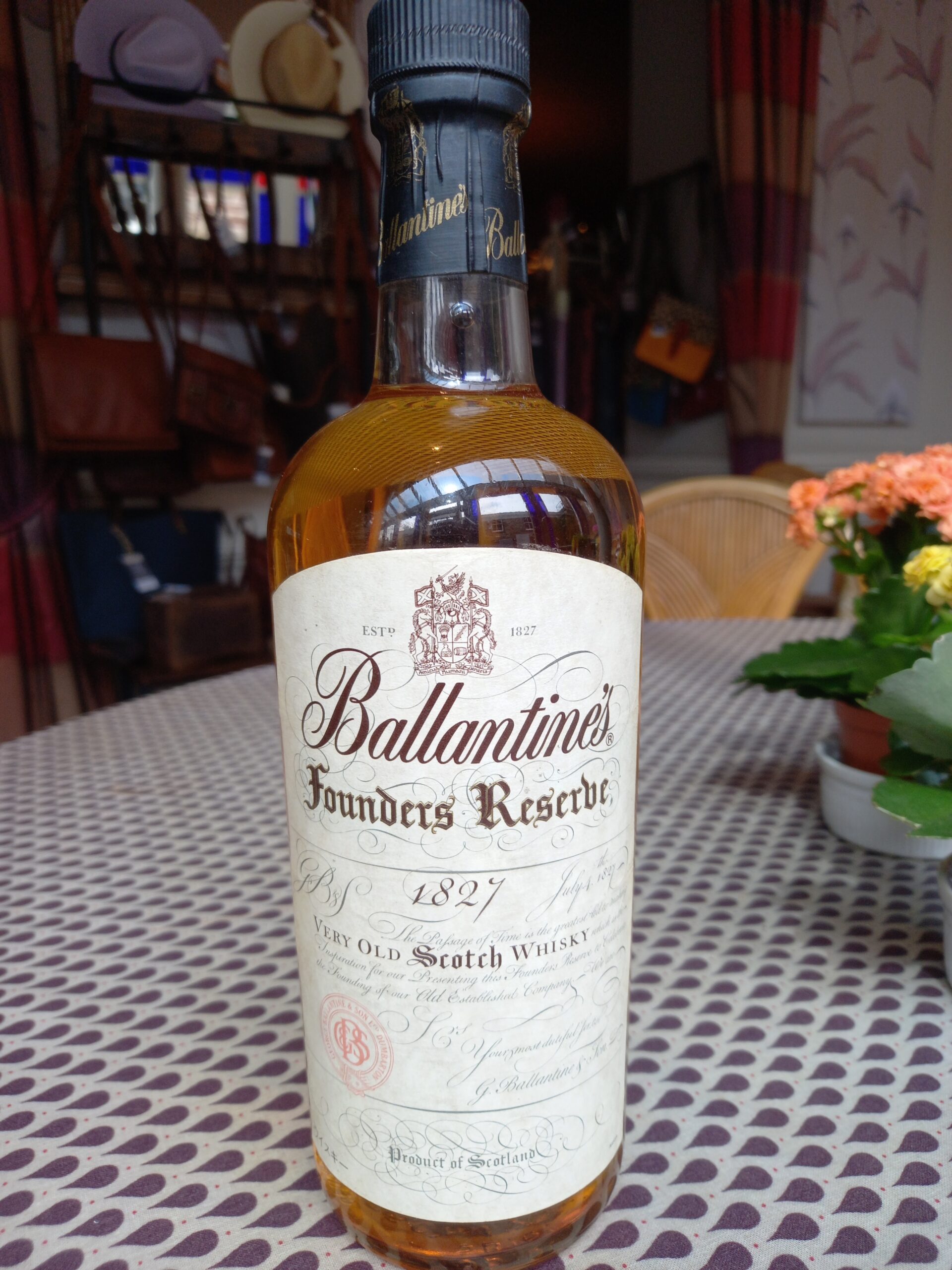 Ballantine's Founders Reserve Very Old Scotch Whisky, Scotland