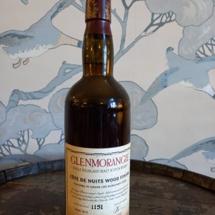 1975 Glenmorangie 25 Year Old Cote de Nuits Wood Finish Single Malt Scotch Whisky, Highlands, Scotland